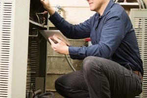 HVAC system turning on or off service