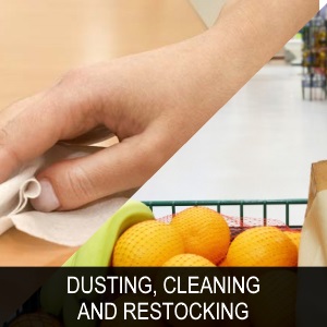 quote services dusting grocer stocking